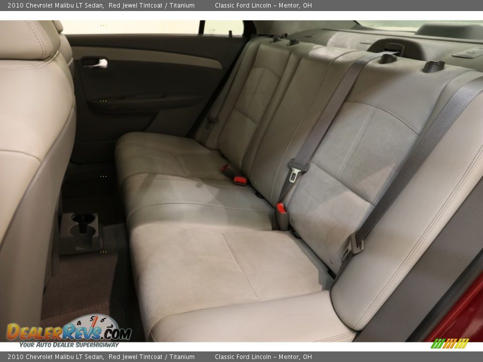 2010 Chevrolet Malibu LT Sedan Red Jewel Tintcoat / Titanium Photo #14