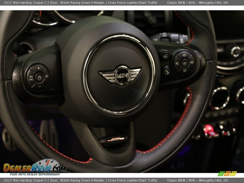 2017 Mini Hardtop Cooper S 2 Door British Racing Green II Metallic / Cross Punch Leather/Dark Truffle Photo #6
