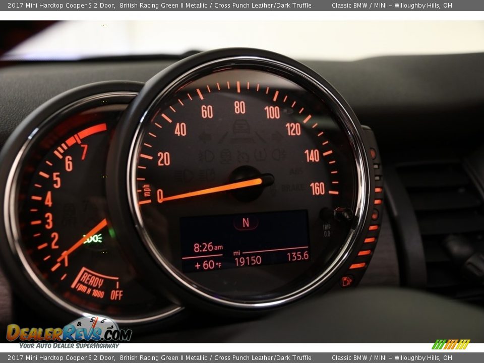 2017 Mini Hardtop Cooper S 2 Door British Racing Green II Metallic / Cross Punch Leather/Dark Truffle Photo #7