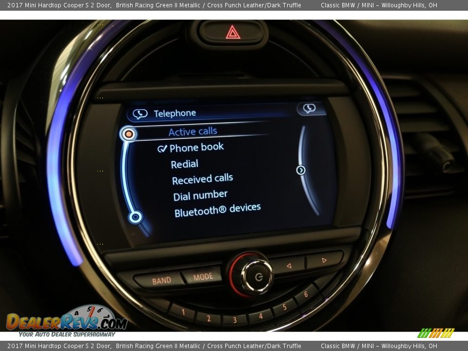 2017 Mini Hardtop Cooper S 2 Door British Racing Green II Metallic / Cross Punch Leather/Dark Truffle Photo #10