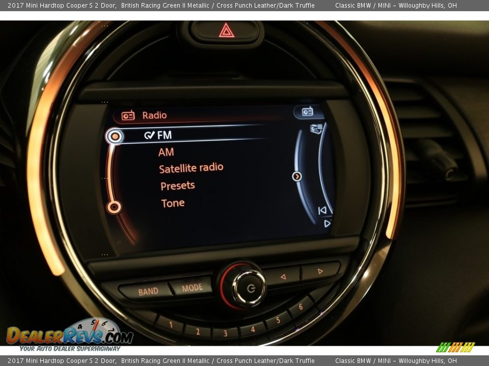 2017 Mini Hardtop Cooper S 2 Door British Racing Green II Metallic / Cross Punch Leather/Dark Truffle Photo #12