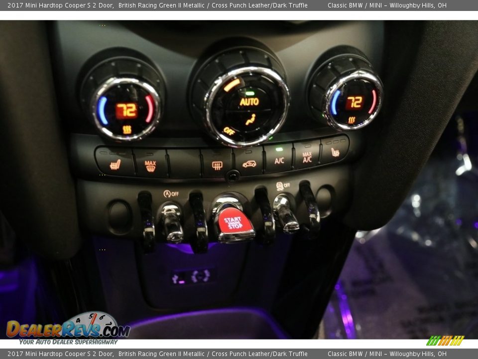 2017 Mini Hardtop Cooper S 2 Door British Racing Green II Metallic / Cross Punch Leather/Dark Truffle Photo #13