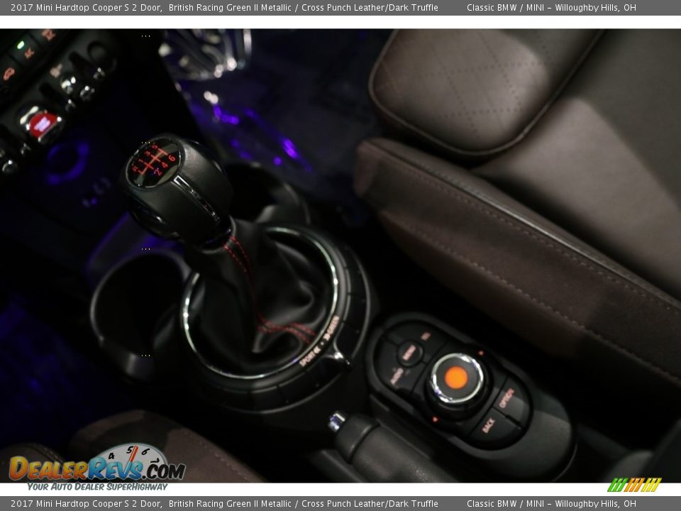 2017 Mini Hardtop Cooper S 2 Door British Racing Green II Metallic / Cross Punch Leather/Dark Truffle Photo #14
