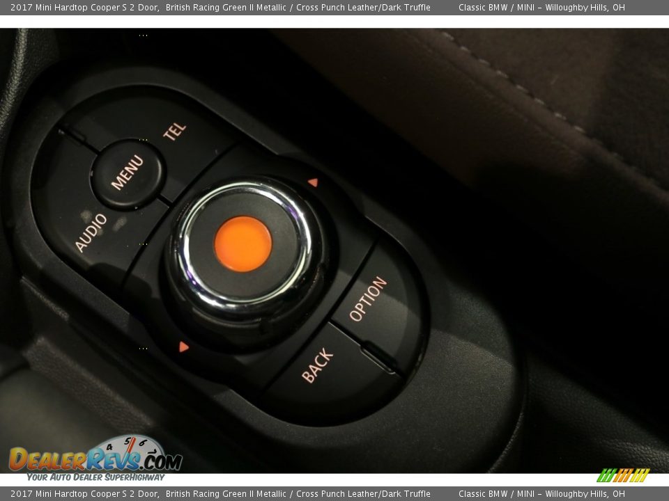 2017 Mini Hardtop Cooper S 2 Door British Racing Green II Metallic / Cross Punch Leather/Dark Truffle Photo #15