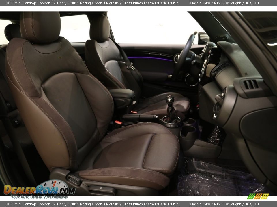 2017 Mini Hardtop Cooper S 2 Door British Racing Green II Metallic / Cross Punch Leather/Dark Truffle Photo #16