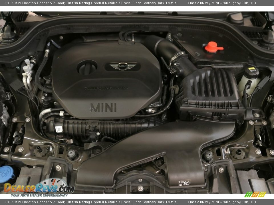 2017 Mini Hardtop Cooper S 2 Door British Racing Green II Metallic / Cross Punch Leather/Dark Truffle Photo #20