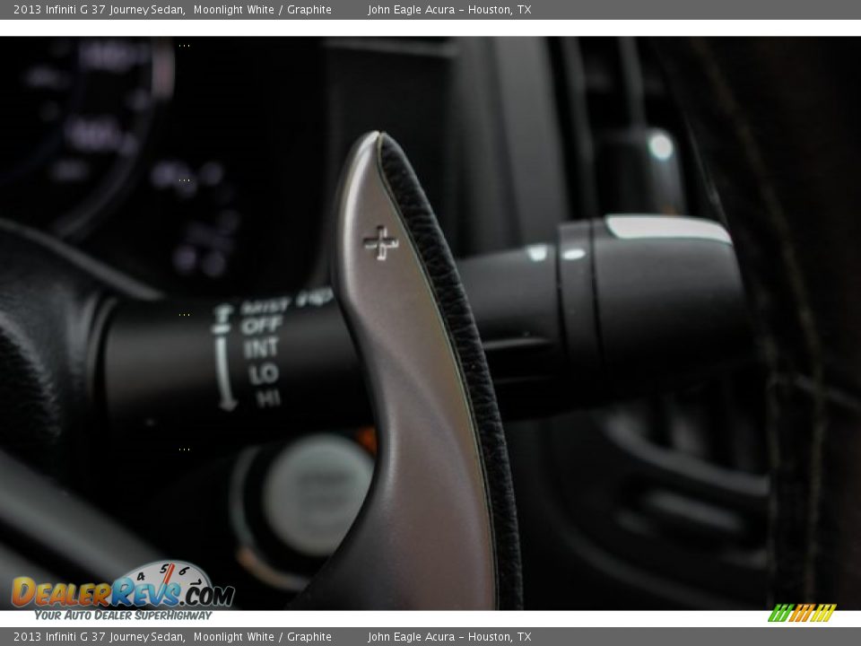2013 Infiniti G 37 Journey Sedan Moonlight White / Graphite Photo #32