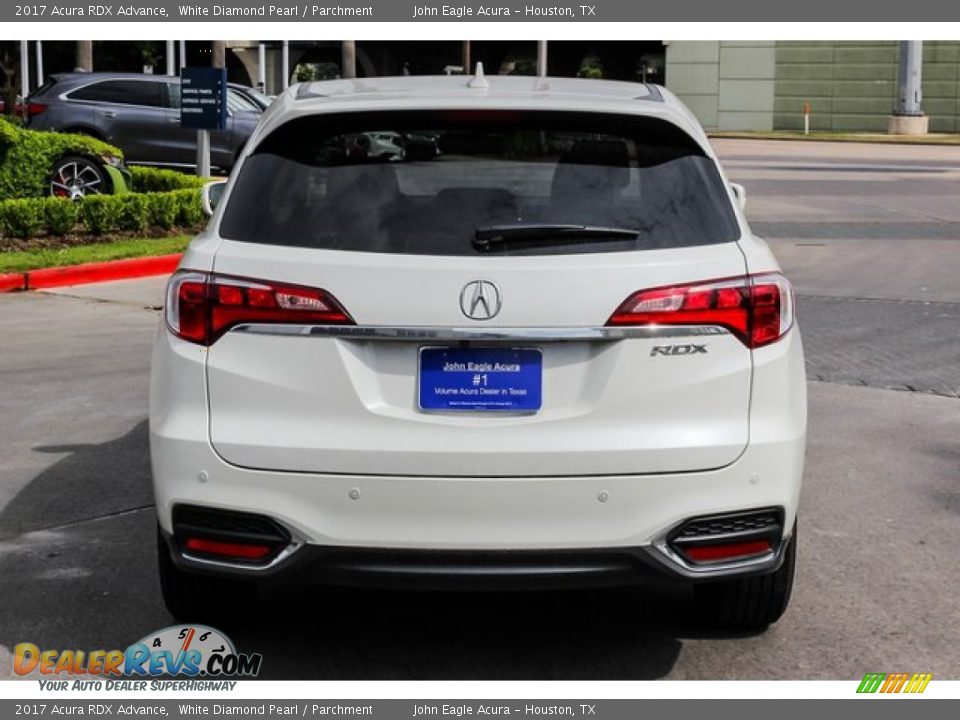 2017 Acura RDX Advance White Diamond Pearl / Parchment Photo #6