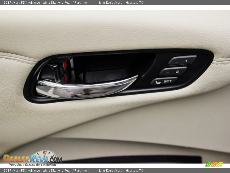2017 Acura RDX Advance White Diamond Pearl / Parchment Photo #11