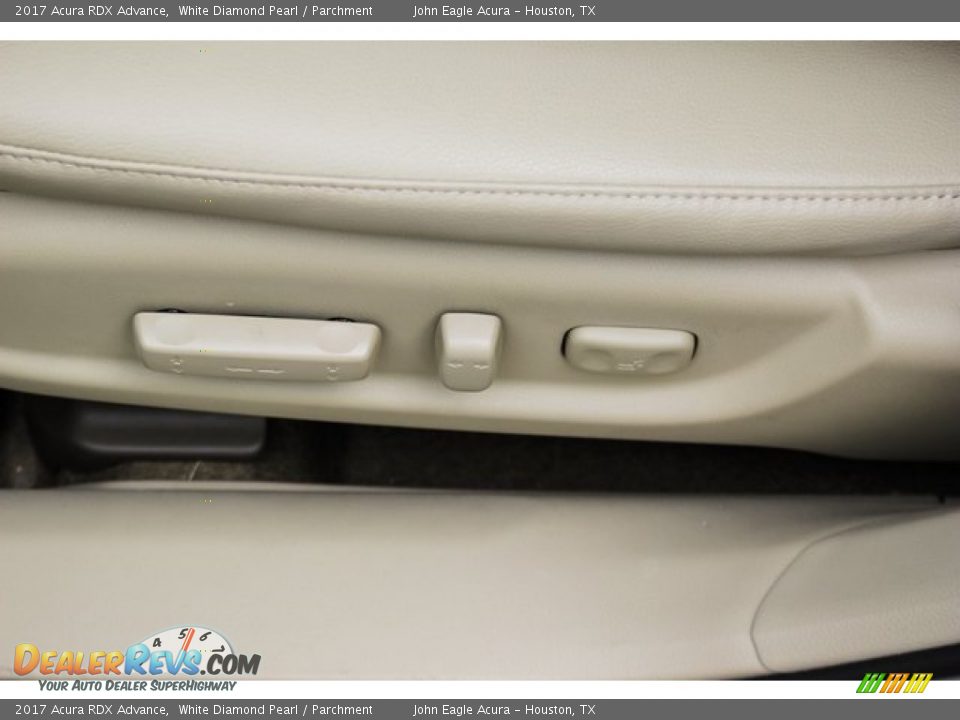 2017 Acura RDX Advance White Diamond Pearl / Parchment Photo #12