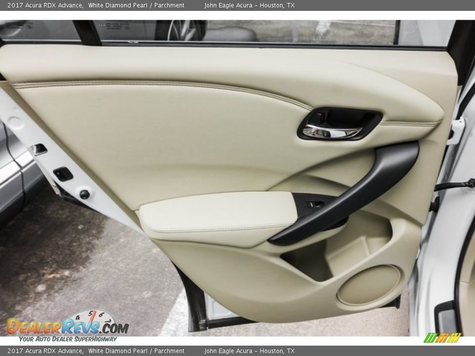2017 Acura RDX Advance White Diamond Pearl / Parchment Photo #16