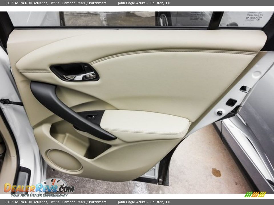 2017 Acura RDX Advance White Diamond Pearl / Parchment Photo #20