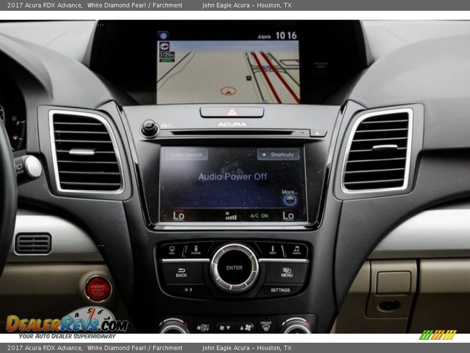 2017 Acura RDX Advance White Diamond Pearl / Parchment Photo #27