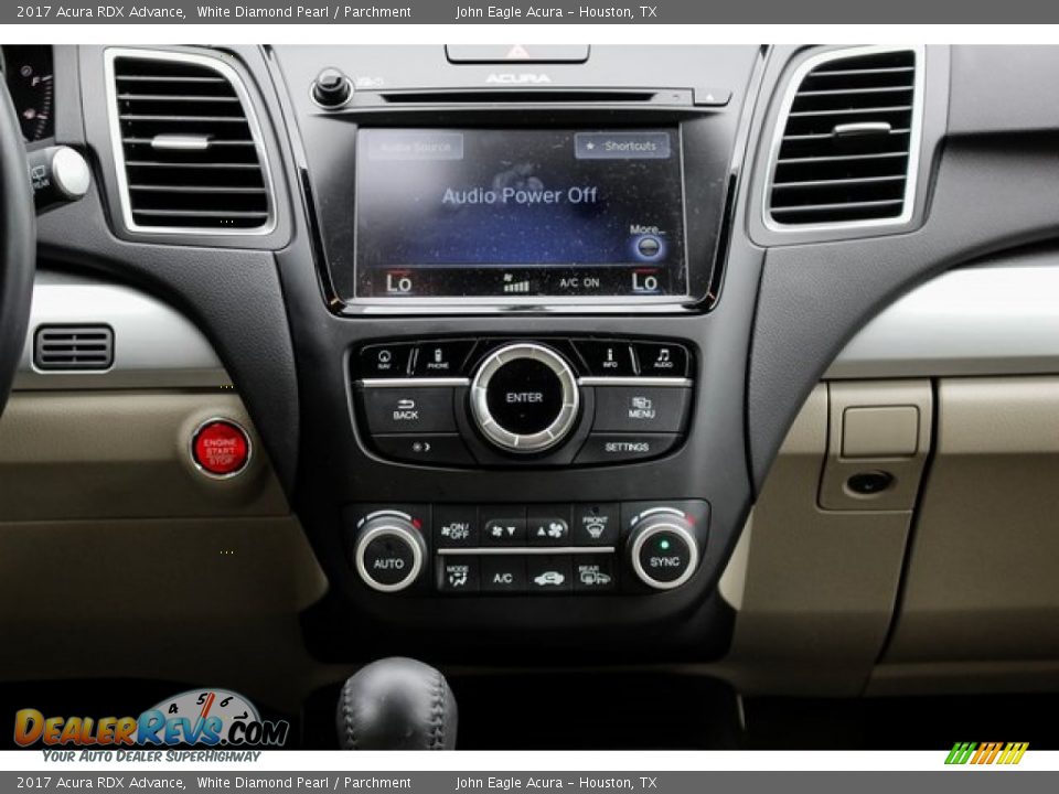 2017 Acura RDX Advance White Diamond Pearl / Parchment Photo #28