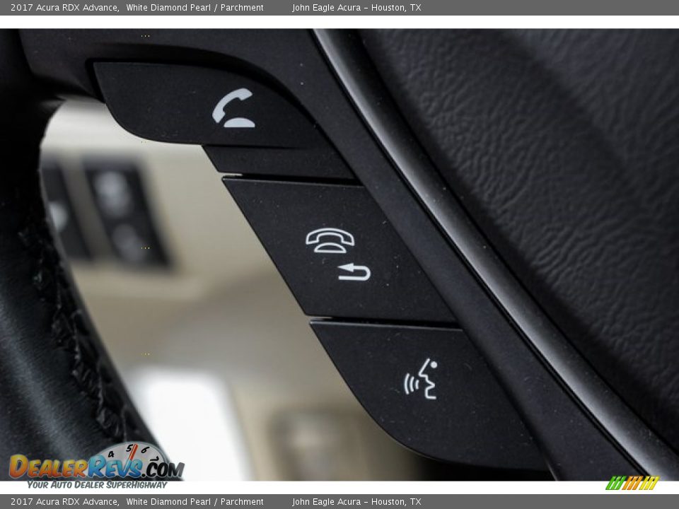 2017 Acura RDX Advance White Diamond Pearl / Parchment Photo #32