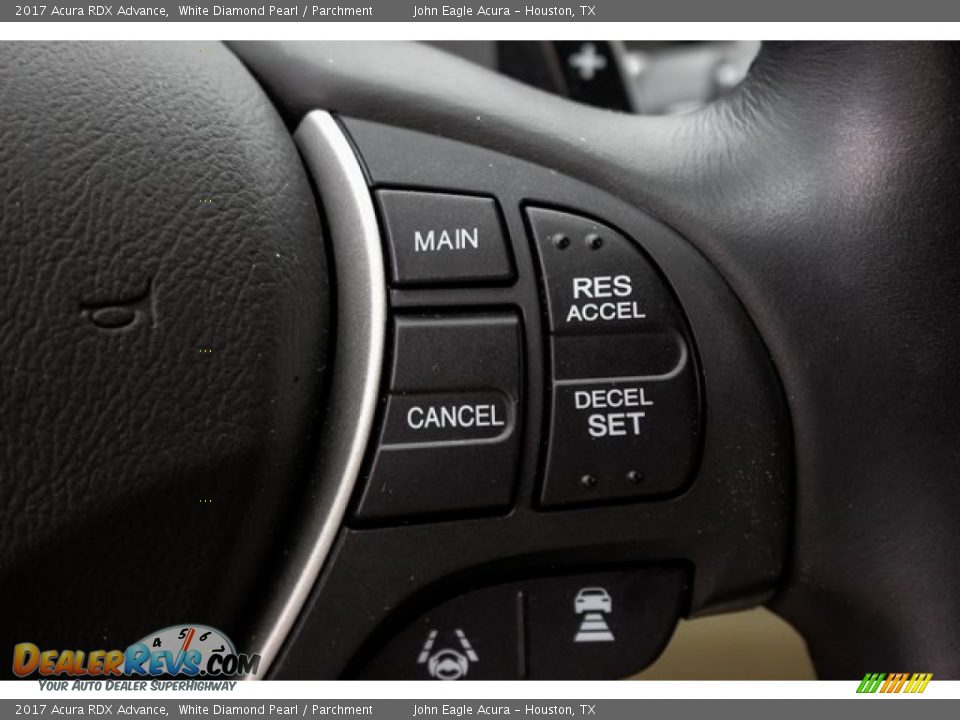 2017 Acura RDX Advance White Diamond Pearl / Parchment Photo #34