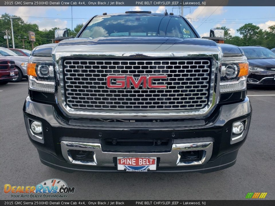 2015 GMC Sierra 2500HD Denali Crew Cab 4x4 Onyx Black / Jet Black Photo #2