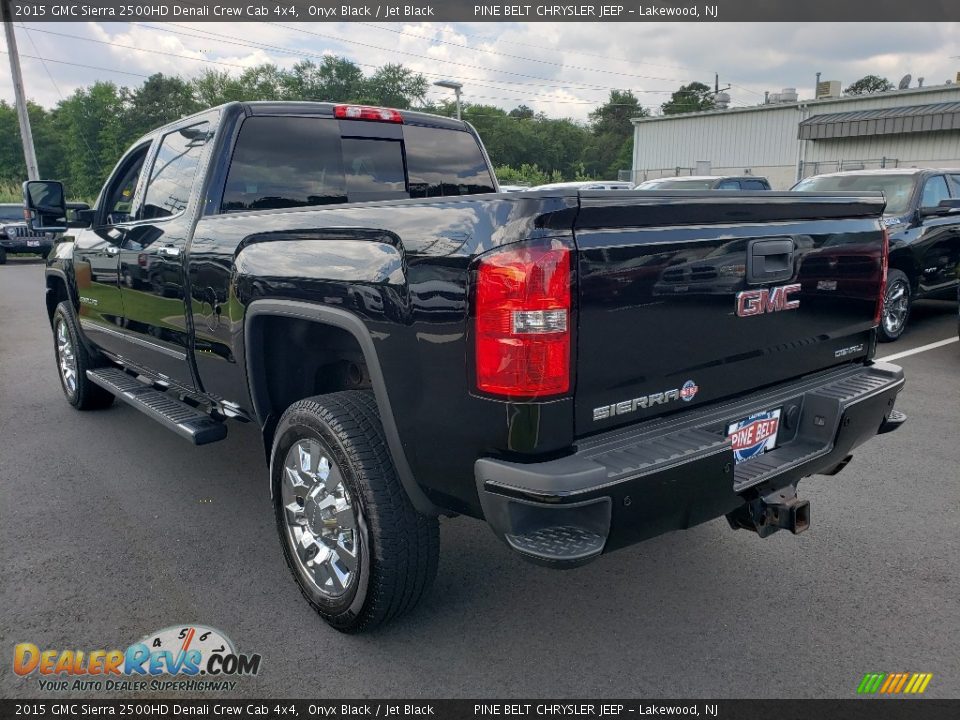 2015 GMC Sierra 2500HD Denali Crew Cab 4x4 Onyx Black / Jet Black Photo #5