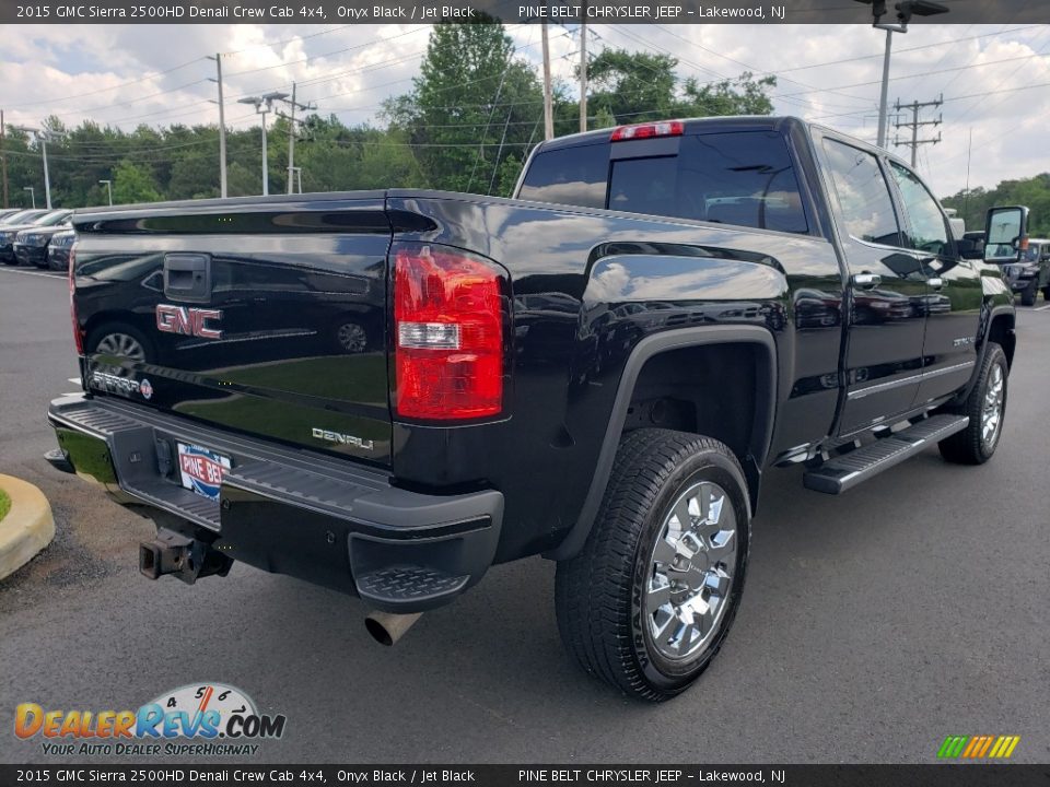 2015 GMC Sierra 2500HD Denali Crew Cab 4x4 Onyx Black / Jet Black Photo #7