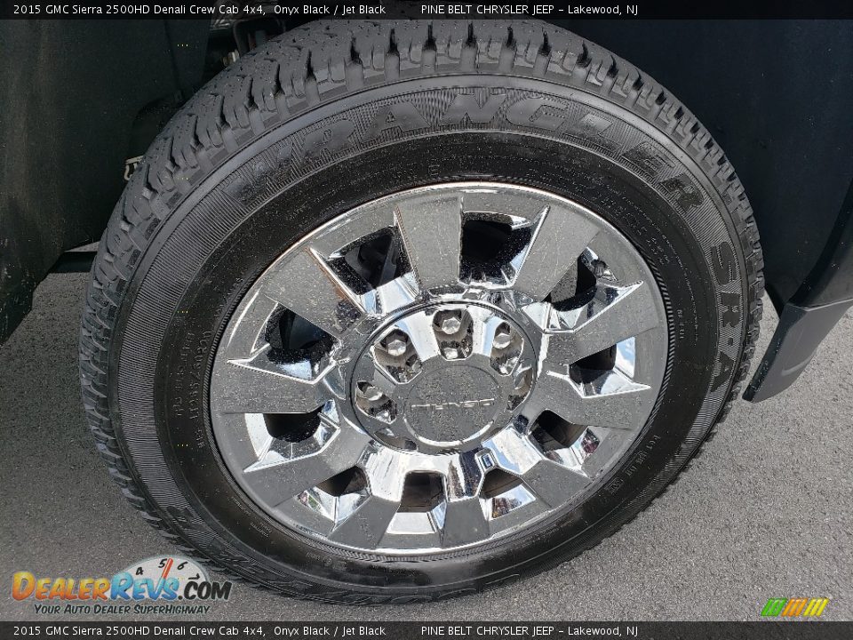 2015 GMC Sierra 2500HD Denali Crew Cab 4x4 Onyx Black / Jet Black Photo #9