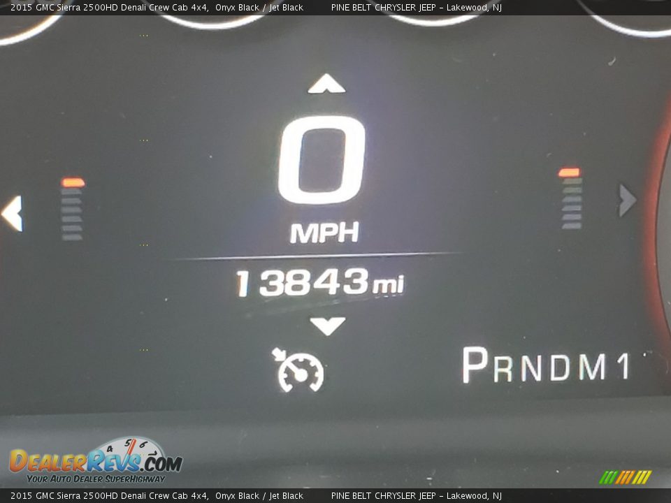 2015 GMC Sierra 2500HD Denali Crew Cab 4x4 Onyx Black / Jet Black Photo #20