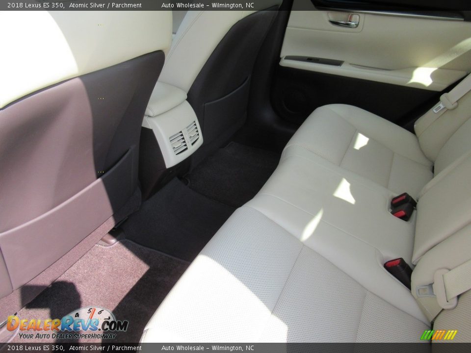 2018 Lexus ES 350 Atomic Silver / Parchment Photo #11