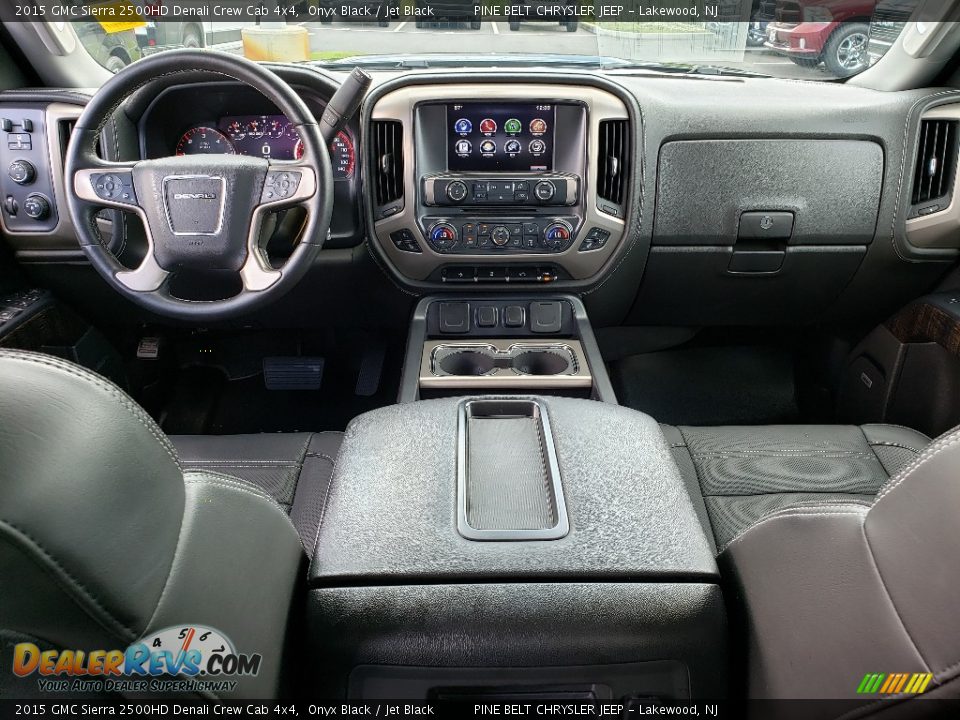 2015 GMC Sierra 2500HD Denali Crew Cab 4x4 Onyx Black / Jet Black Photo #23