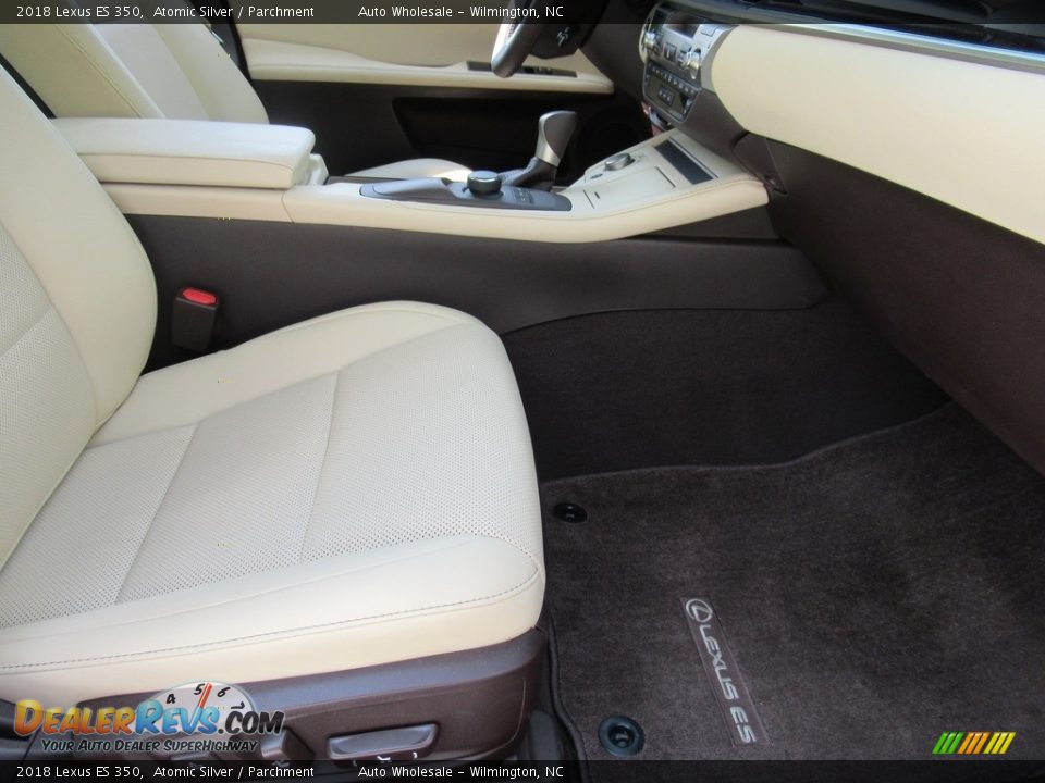 2018 Lexus ES 350 Atomic Silver / Parchment Photo #12