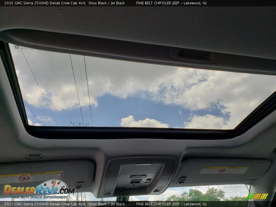 2015 GMC Sierra 2500HD Denali Crew Cab 4x4 Onyx Black / Jet Black Photo #24