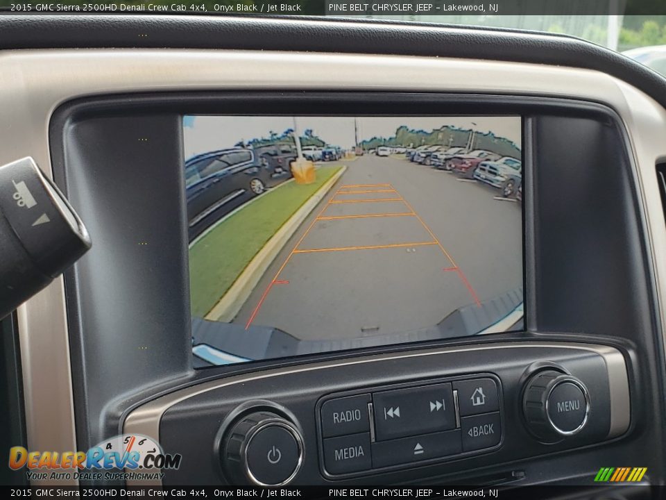 2015 GMC Sierra 2500HD Denali Crew Cab 4x4 Onyx Black / Jet Black Photo #25