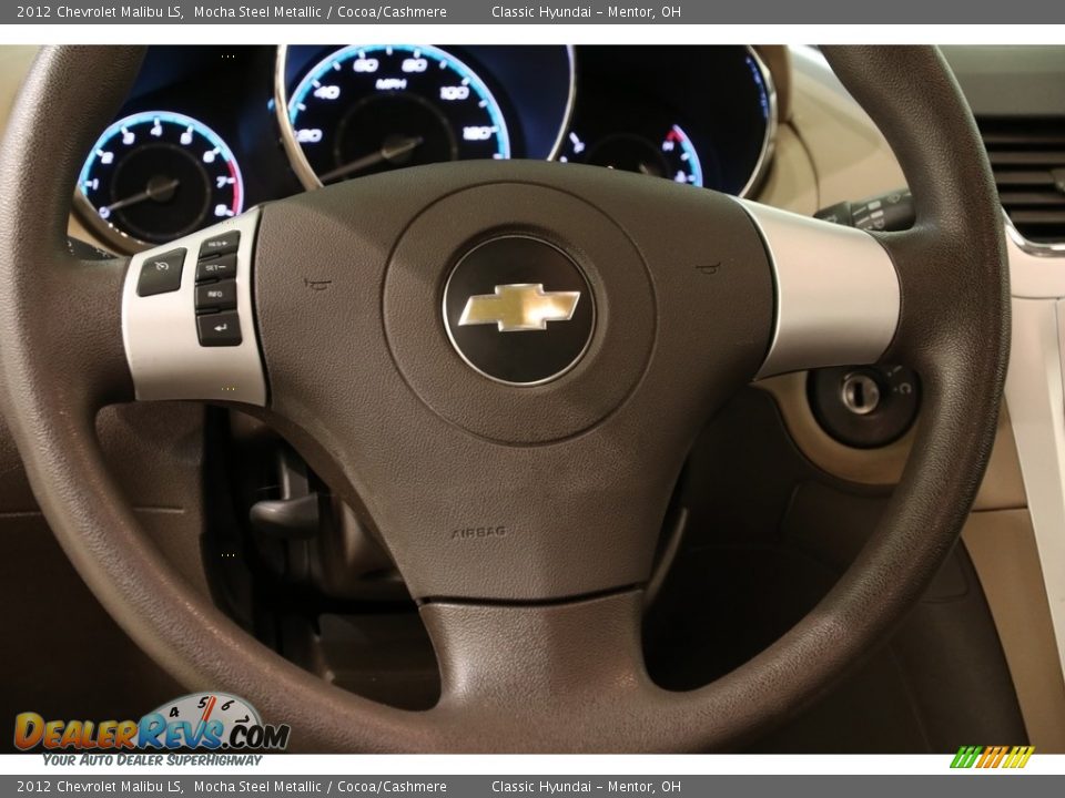 2012 Chevrolet Malibu LS Mocha Steel Metallic / Cocoa/Cashmere Photo #7