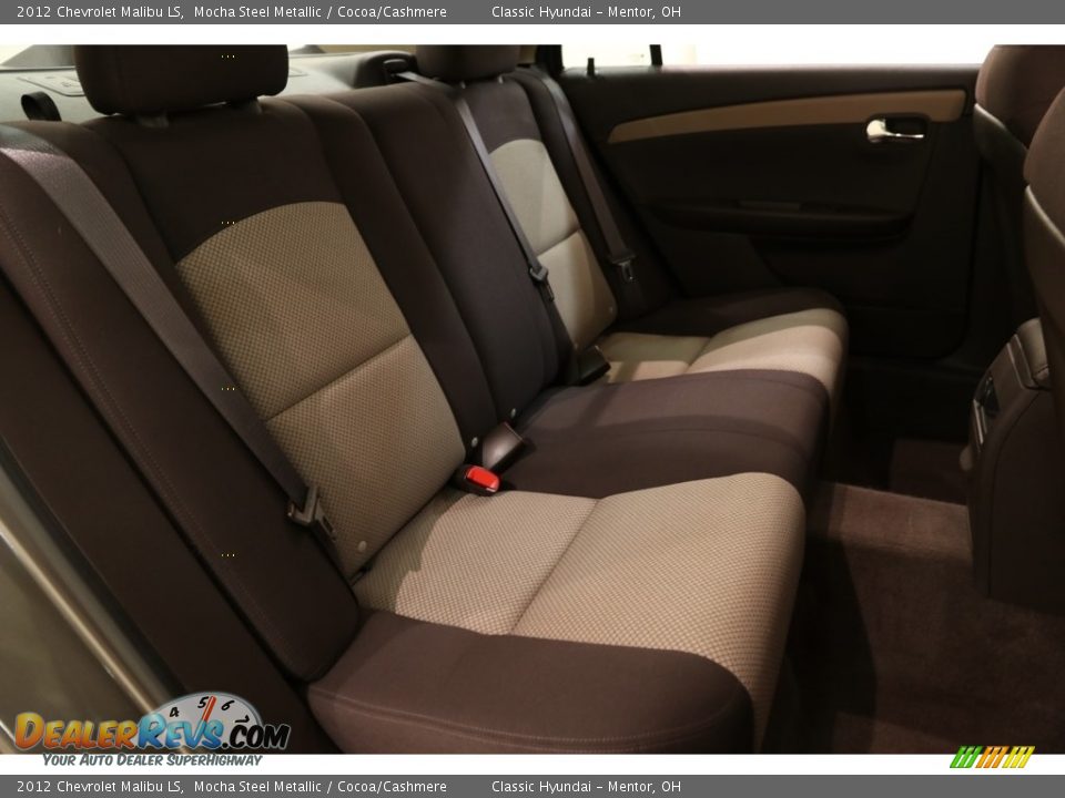 2012 Chevrolet Malibu LS Mocha Steel Metallic / Cocoa/Cashmere Photo #13