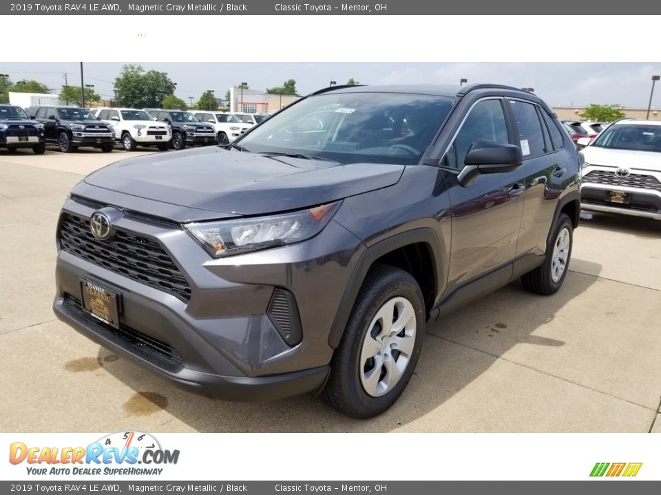 2019 Toyota RAV4 LE AWD Magnetic Gray Metallic / Black Photo #1