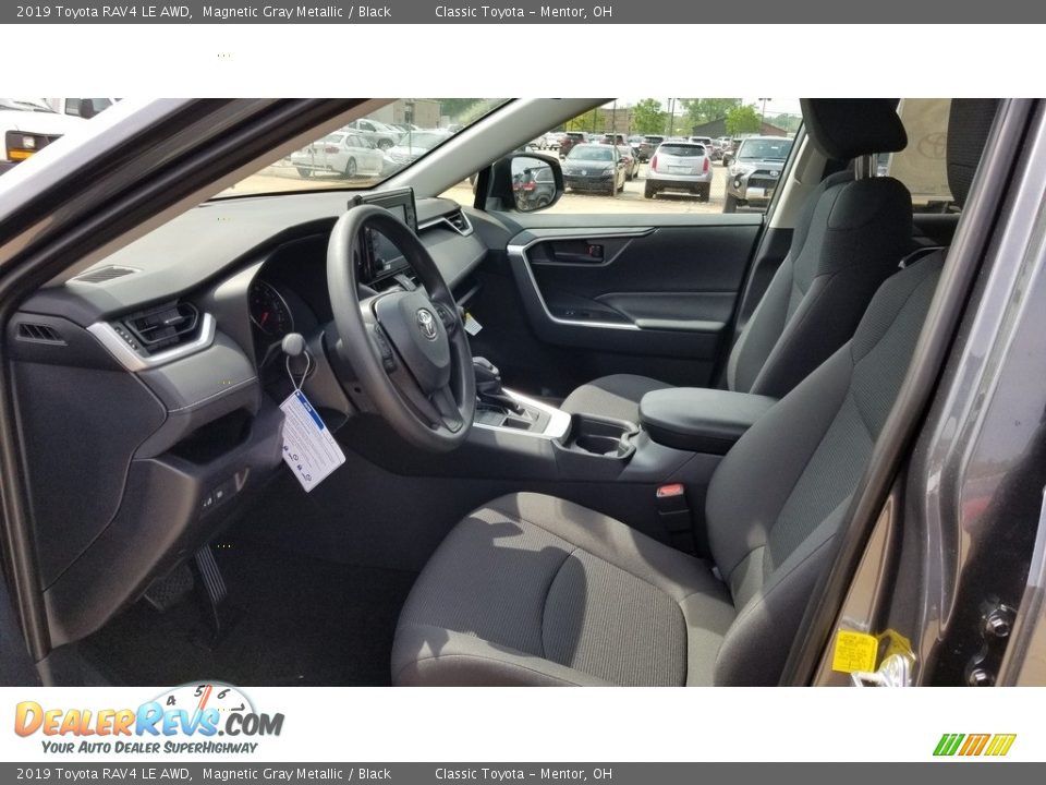 2019 Toyota RAV4 LE AWD Magnetic Gray Metallic / Black Photo #3