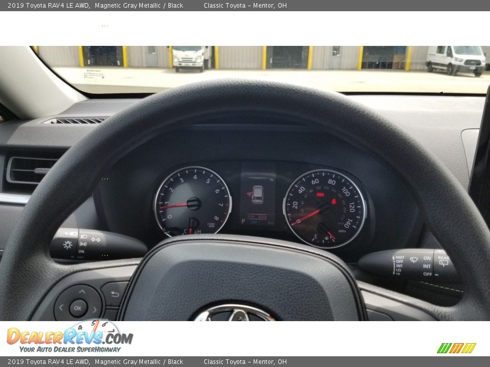 2019 Toyota RAV4 LE AWD Magnetic Gray Metallic / Black Photo #8