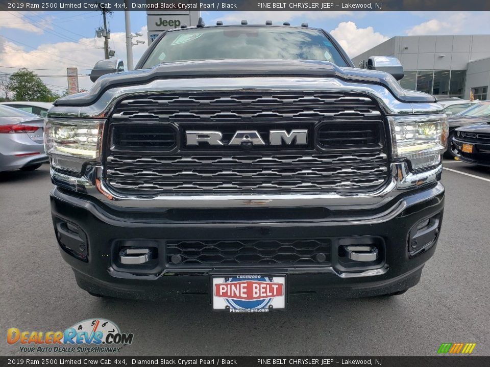2019 Ram 2500 Limited Crew Cab 4x4 Diamond Black Crystal Pearl / Black Photo #2