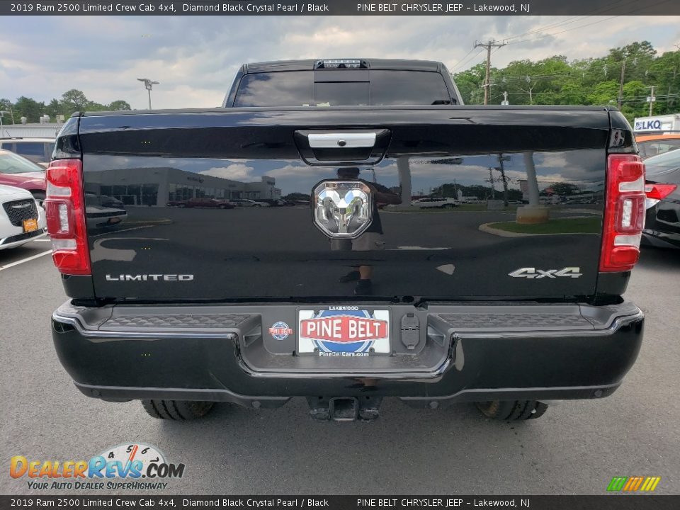2019 Ram 2500 Limited Crew Cab 4x4 Diamond Black Crystal Pearl / Black Photo #5