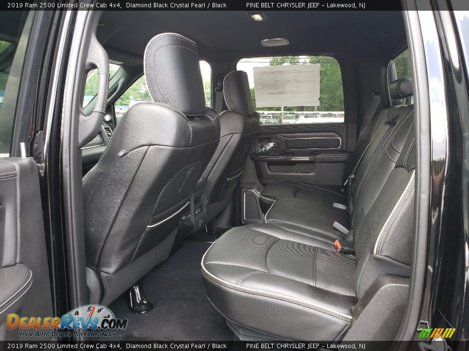 Rear Seat of 2019 Ram 2500 Limited Crew Cab 4x4 Photo #6
