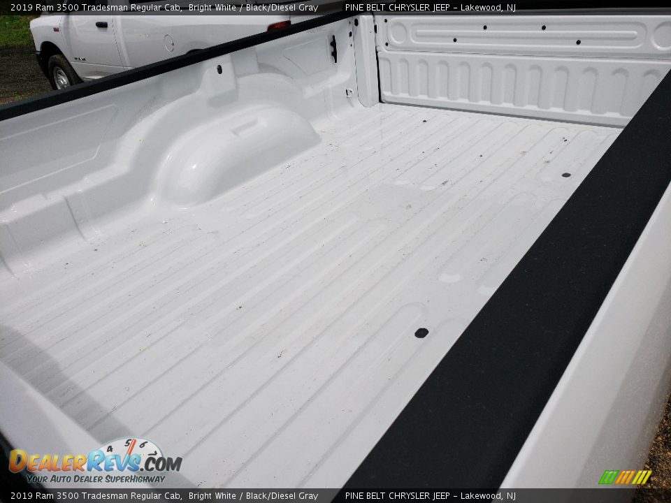 2019 Ram 3500 Tradesman Regular Cab Bright White / Black/Diesel Gray Photo #6