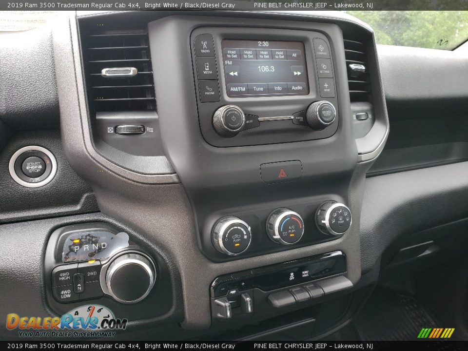 Controls of 2019 Ram 3500 Tradesman Regular Cab 4x4 Photo #9
