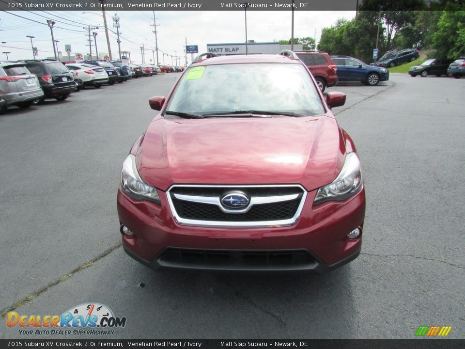 2015 Subaru XV Crosstrek 2.0i Premium Venetian Red Pearl / Ivory Photo #3