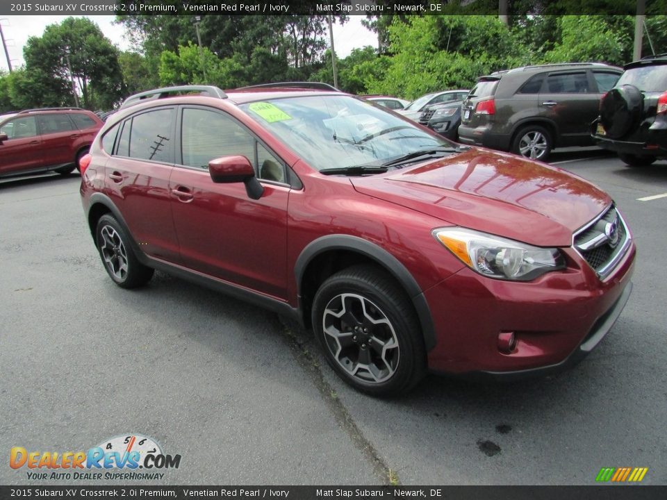 2015 Subaru XV Crosstrek 2.0i Premium Venetian Red Pearl / Ivory Photo #4