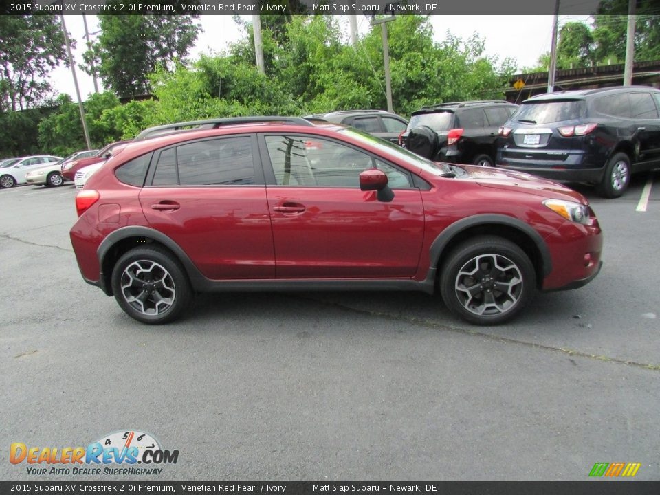 2015 Subaru XV Crosstrek 2.0i Premium Venetian Red Pearl / Ivory Photo #5