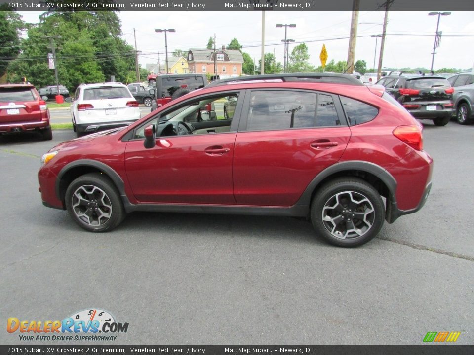 2015 Subaru XV Crosstrek 2.0i Premium Venetian Red Pearl / Ivory Photo #9