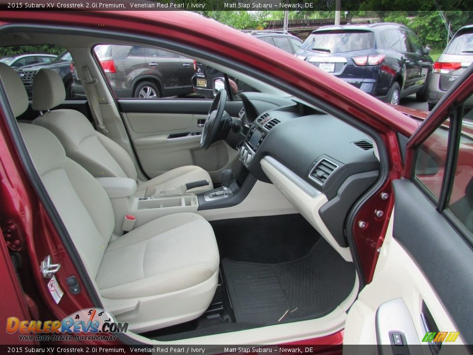 2015 Subaru XV Crosstrek 2.0i Premium Venetian Red Pearl / Ivory Photo #18