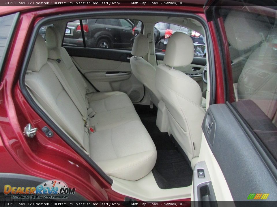 2015 Subaru XV Crosstrek 2.0i Premium Venetian Red Pearl / Ivory Photo #19
