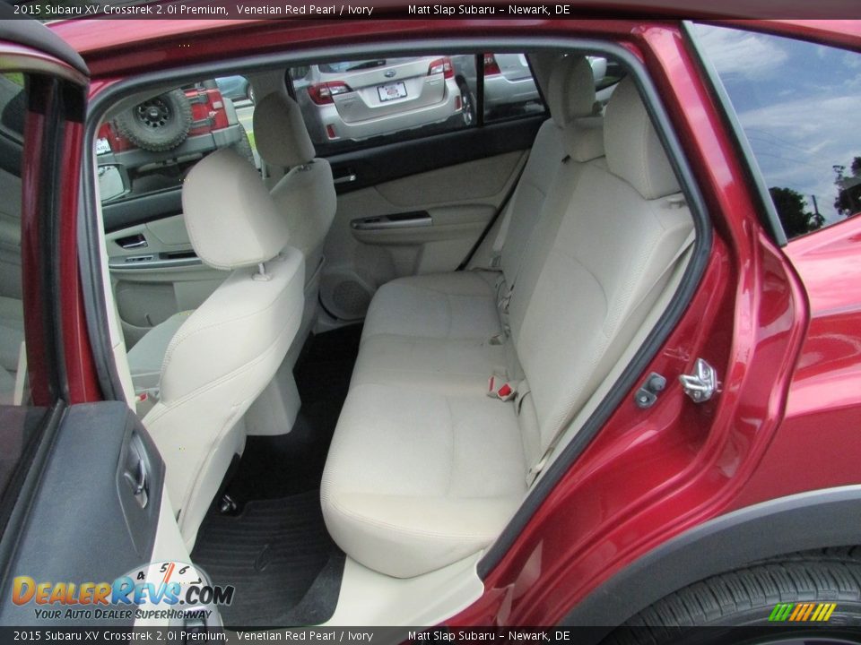 2015 Subaru XV Crosstrek 2.0i Premium Venetian Red Pearl / Ivory Photo #21