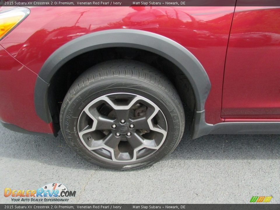 2015 Subaru XV Crosstrek 2.0i Premium Venetian Red Pearl / Ivory Photo #22