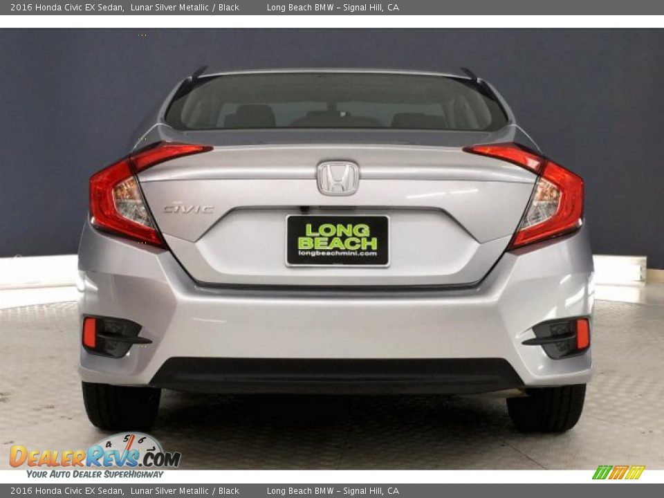 2016 Honda Civic EX Sedan Lunar Silver Metallic / Black Photo #3