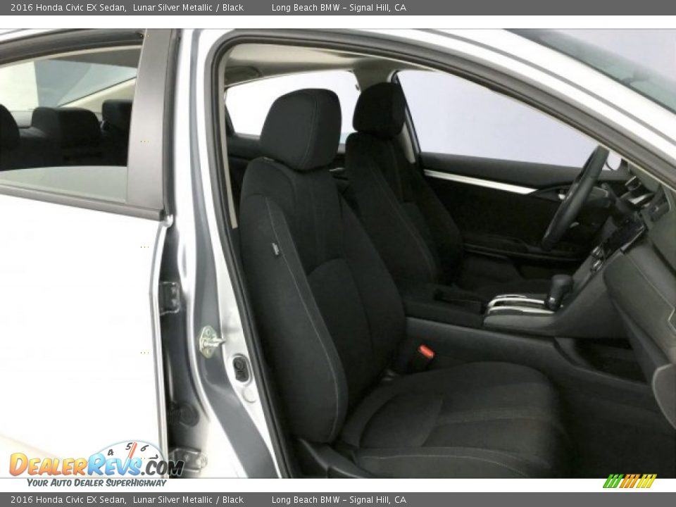 2016 Honda Civic EX Sedan Lunar Silver Metallic / Black Photo #6